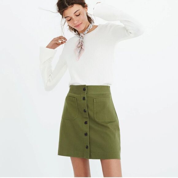 Madewell Dresses & Skirts - Madewell Station Mini Skirt Size 0